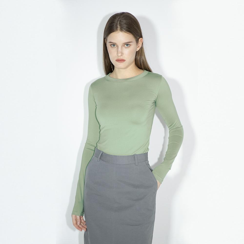 Raye [Essential] Slim T-Shirts (Green) Free