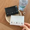 Pu Star Rivet Trifold Wallet Ultra Thin Multiple Slots Card Holder Large Capacity Compact Size Coin Pocket Daily Use