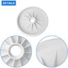 Gekufa Pool Cleaner Replacement kit Compatible with Polaris 180, 280 Including 3 Pcs C6 Large Wheels,8 Pcs C60 Wheel Ball Bearings,2 Pcs C80 Turbine