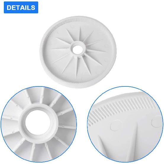 Gekufa Pool Cleaner Replacement kit Compatible with Polaris 180, 280 Including 3 Pcs C6 Large Wheels,8 Pcs C60 Wheel Ball Bearings,2 Pcs C80 Turbine