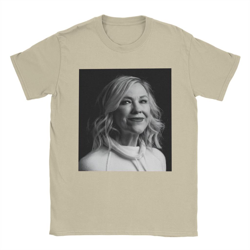 Vintage Catherine Ohara T Shirt Unisex Pure Cotton Vintage TShirts Crewneck Tees Short Sleeve Tops Plus Size