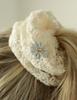 Dana Burton Daisy Flower Scrunchie