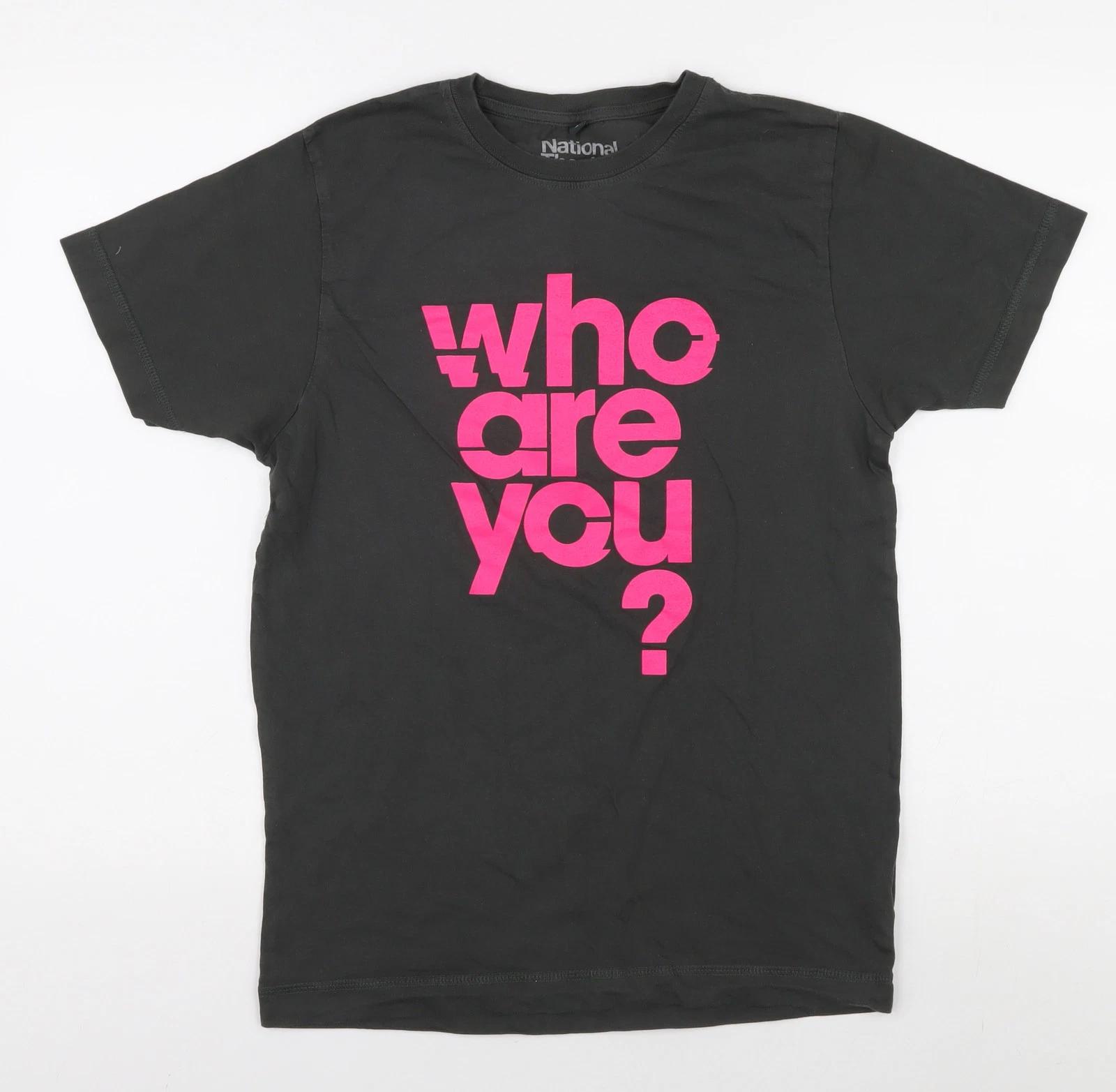 

National Theatre Unisex Black S Graphic T-Shirt Casual S