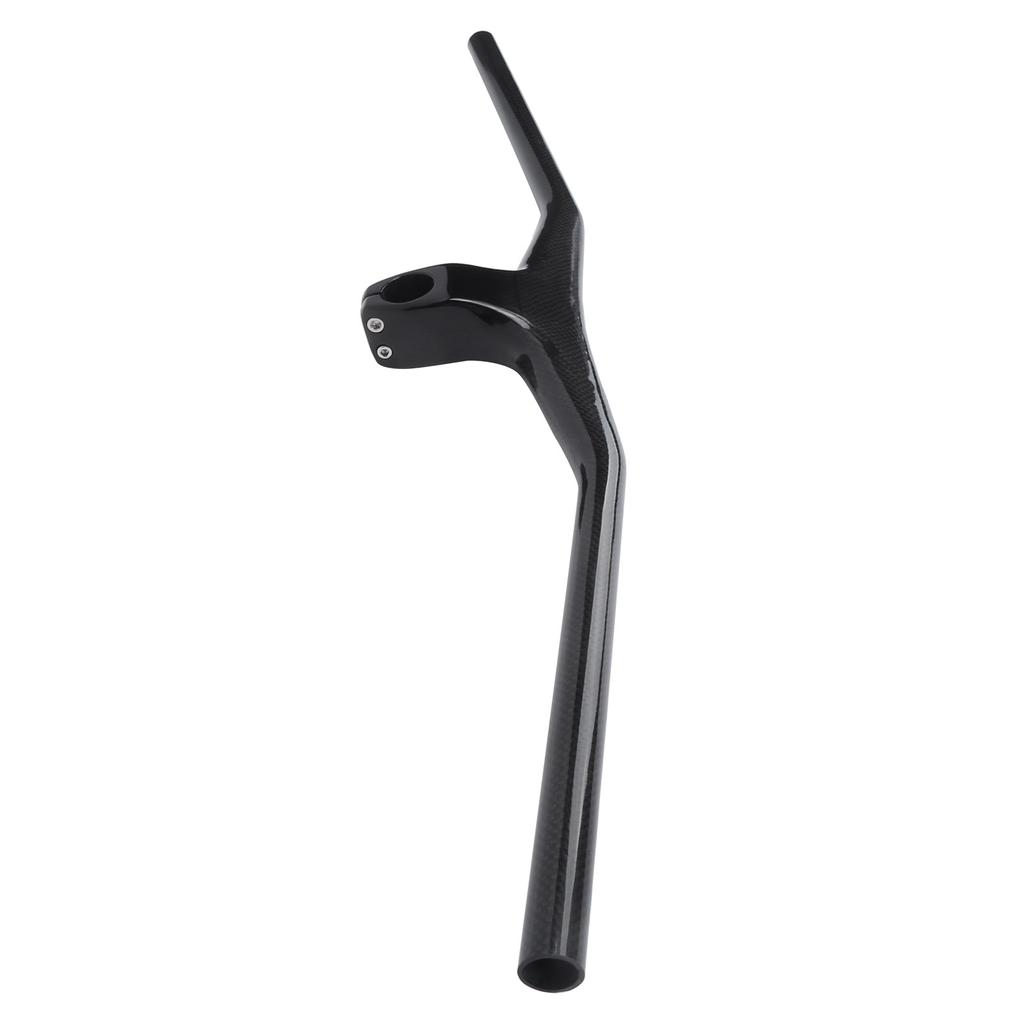 800x100mm Mountain Bike Carbon Integrated Handlebar 3K Glossy Road Bicycle Stem Handlebar