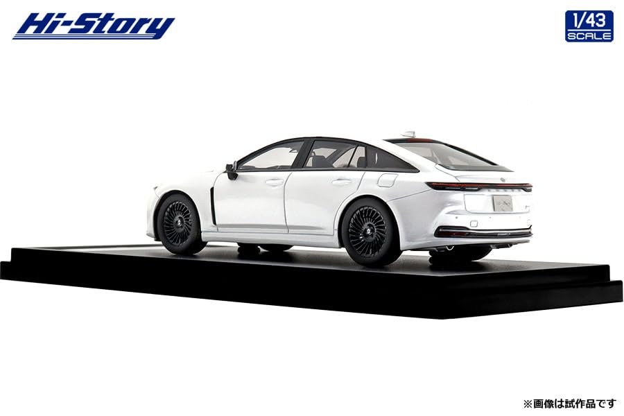 INTERALLIED Hi Story Scale Toyota CROWN Z BLACK PACKAGE Precious White Pearl Finished Model HS525WH 1/43 (2024)