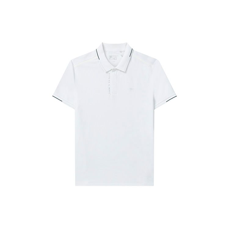 

Fila Однотонная вязаная рубашка поло Мужские топы Белый F11M227111FWT M