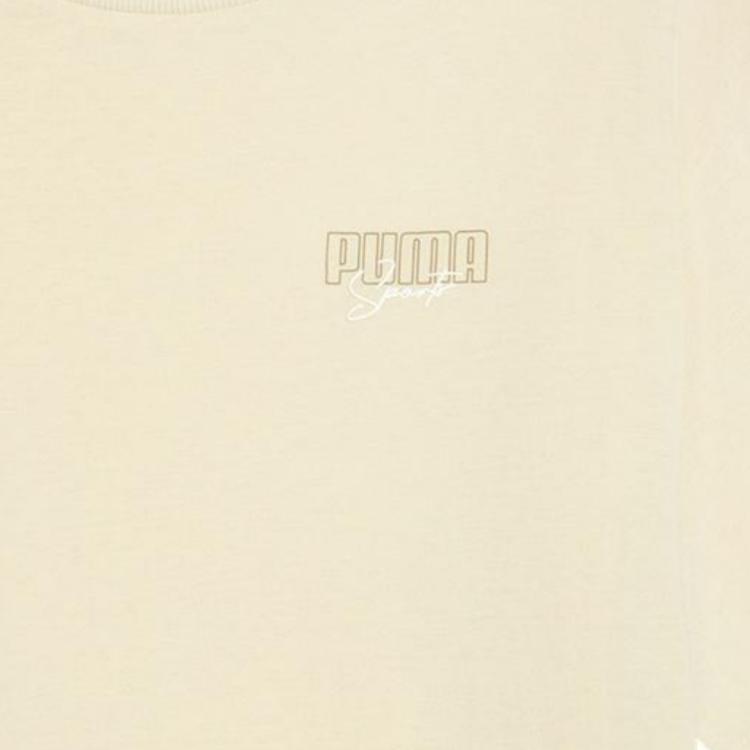 New PUMA Elevatedgraphic SS25 T Shirt Men's Snow 87 633788-87