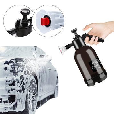 2L Hand Pressure Snow Foam Sprayer Water Sprayer with Two Nozzle Options Pump Foam Sprayer for Car Cleaning and Garden Use