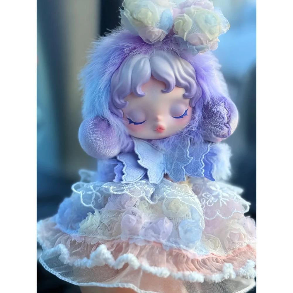 Only Clothes Skullpanda V2/V1 10cm Vinyl Doll Clothes Dress Princess Style Skirt Set Handmade Costume Doll Bag Accessories Toy
