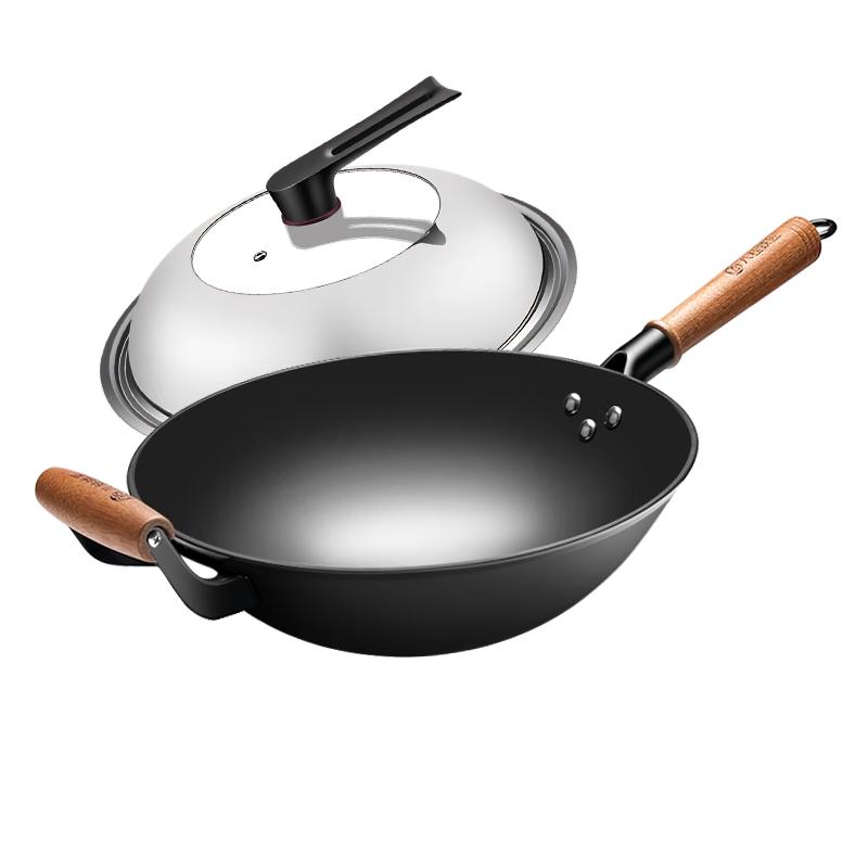 Baguijiejiang Traditional Hand-Forged Cast Iron Wok