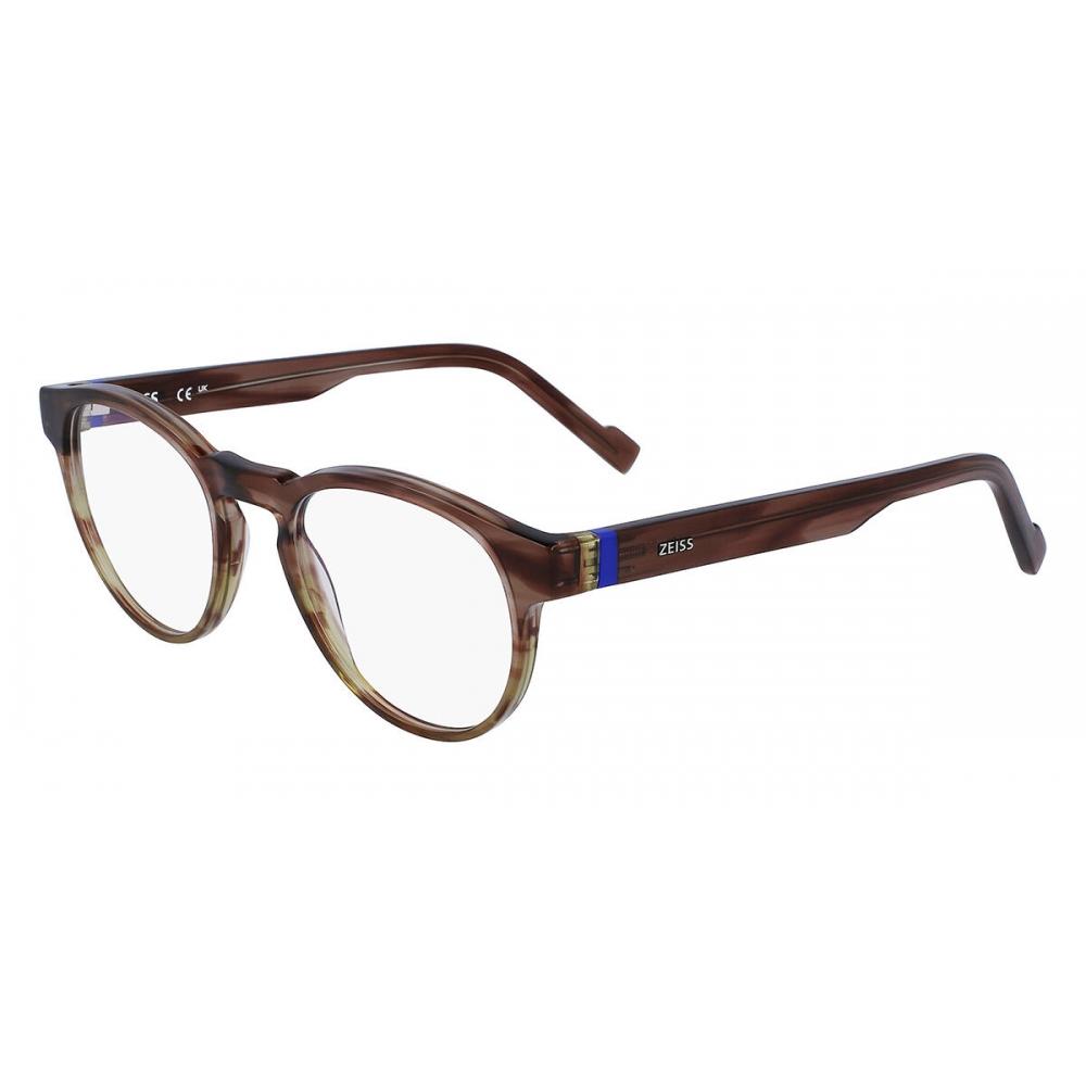

Zeiss Zs23535 219 Men Eyeglasses Transparent Striped Brown/50-20-145