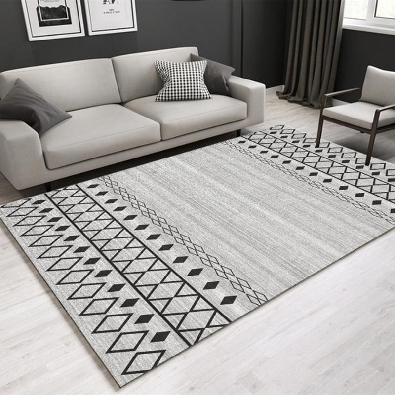 Living Room Carpet Coffee Table Mat American European Style Bedroom Bedside Carpet