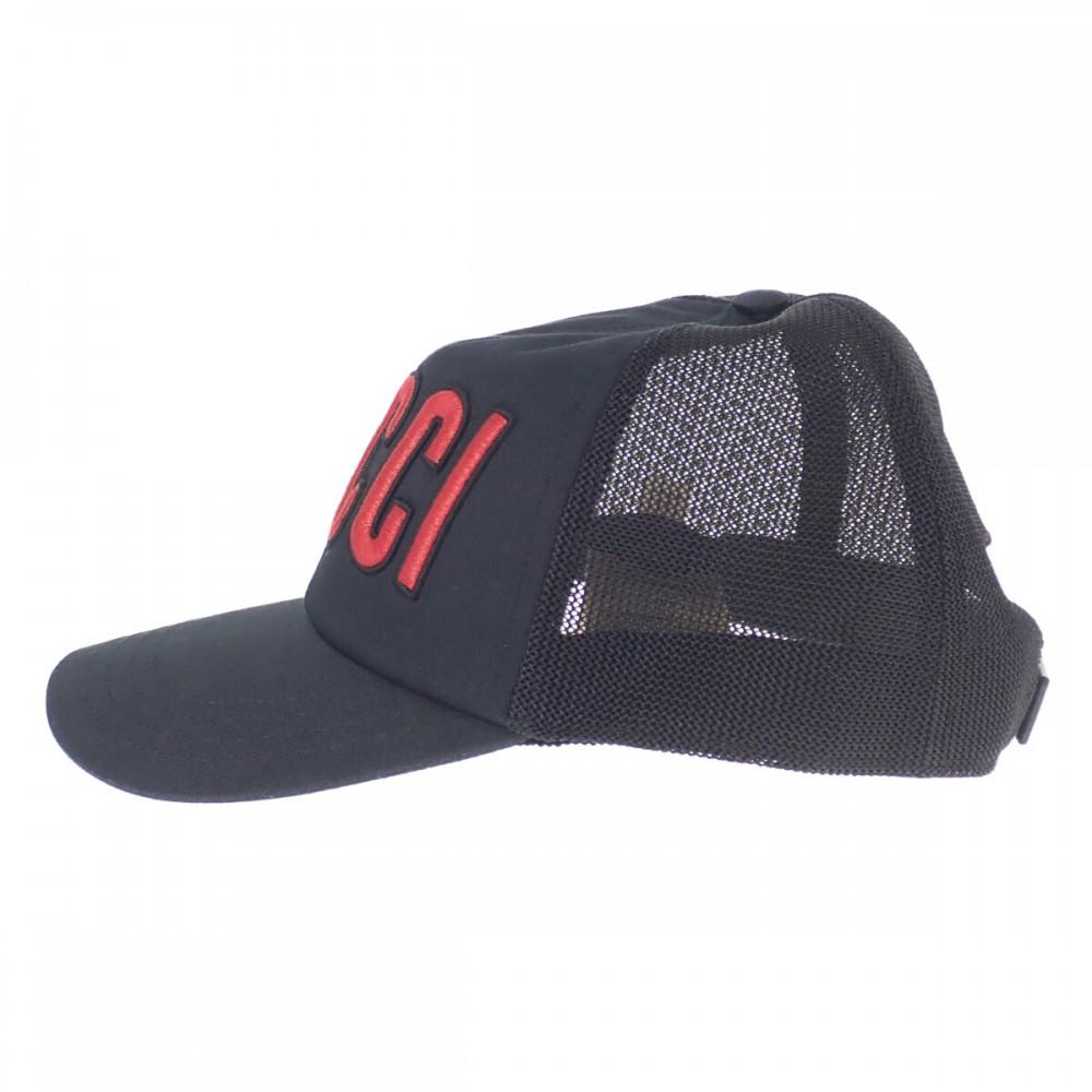 GUCCI  701324 4HAOY 1060 cap black cotton mens
