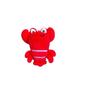 '1Pcs Soft Simulation Animal Whale Small Pendant Turtle Ocean Animal Plush Keychain Starfish Pp Cotton Plush Toy Home Decoration