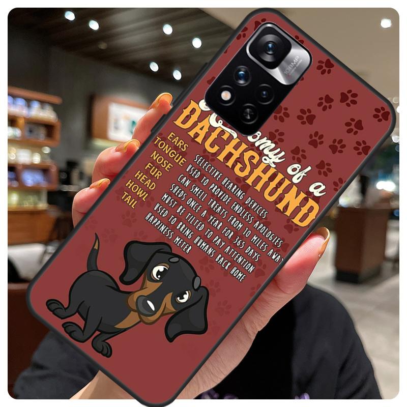 DACHSHUND Phone Case For Xiaomi Redmi Note 12 11 8 9 10 Pro 9S 10S 11S 12S Redmi 9 10 12 C 10A Cover