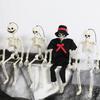 Frighteningly Skull Decoration for Halloween Parties Haunted House Accessories Realistic Skeleton Sculpture Figurine