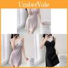 Ice Silk Sleeveless Nightdress For Women Summer Breathable Sleepwear Home Lounge