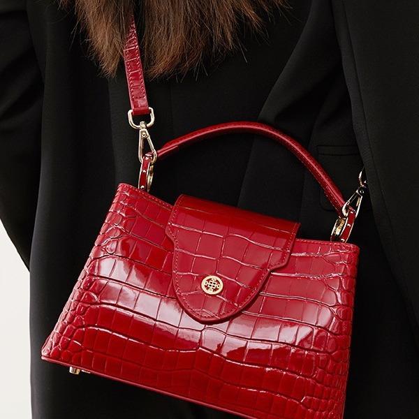 Single Shoulder Zipper New Luxury Cowhide Women's Bag Casual Fashion Solid Color Handbag