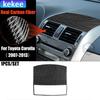 Carbon Fiber Car Accessories Dashboard Air Vent Modified Interior Trim Cover Sticker For Toyota Corolla 2007 2008 2009-2013