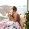 Pink Love Tree Pattern Blanket Flannel Soft Comfortable Home Blanket Blanket Daughter Birthday Gift