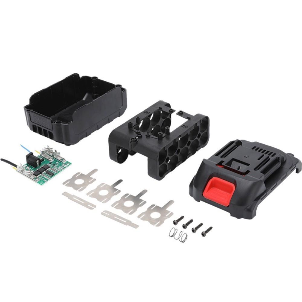 Batteria di plastica Custodia di plastica Materiale per guscio fai-da-te Kit guscio custodia batteria al litio per 18650 Makita Guscio in nylon