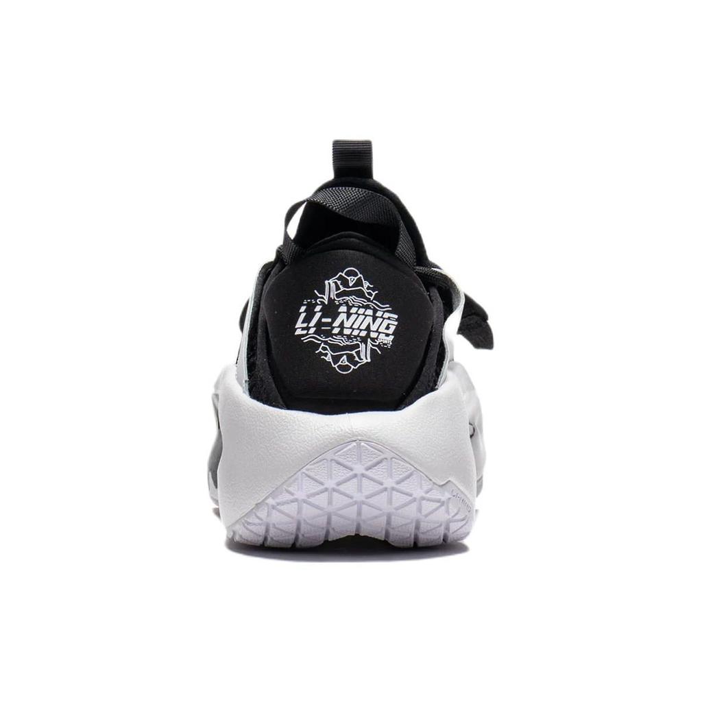 Li Ning Casual Shoes Men's Low Top Black/Standard White AZGS047-2
