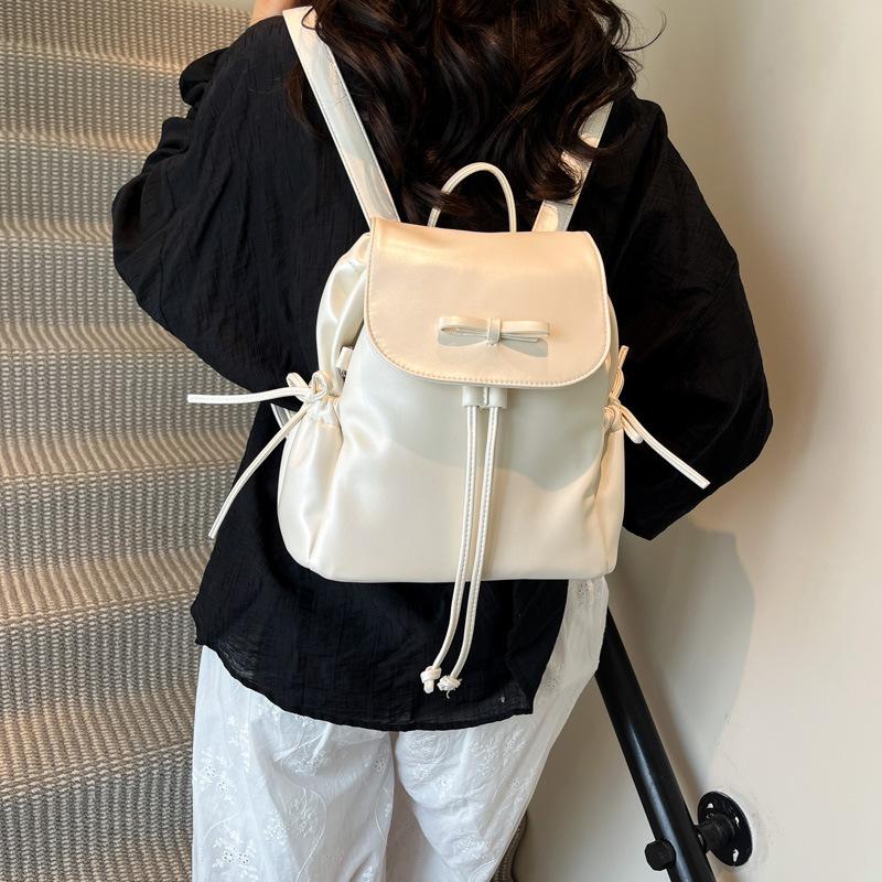 Mode Einfarbiger Kleiner Rucksack Damen Neuer Vielseitiger Rucksack