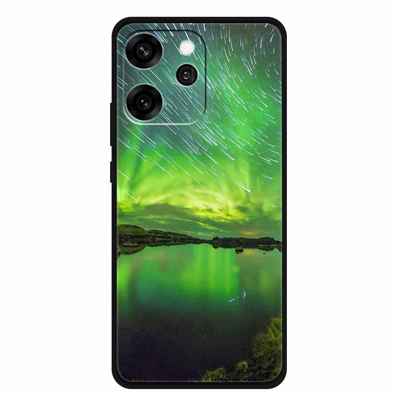 For Oppo Reno15 Phone Case TPU Soft Silicone Tech Style Case for Oppo Reno 15 Flower Heart-shaped Protector Cover PLW110 Coque