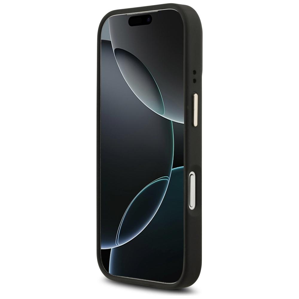 Guess 4G PU Classic Logo MagSafe Case for iPhone 17 Pro Black