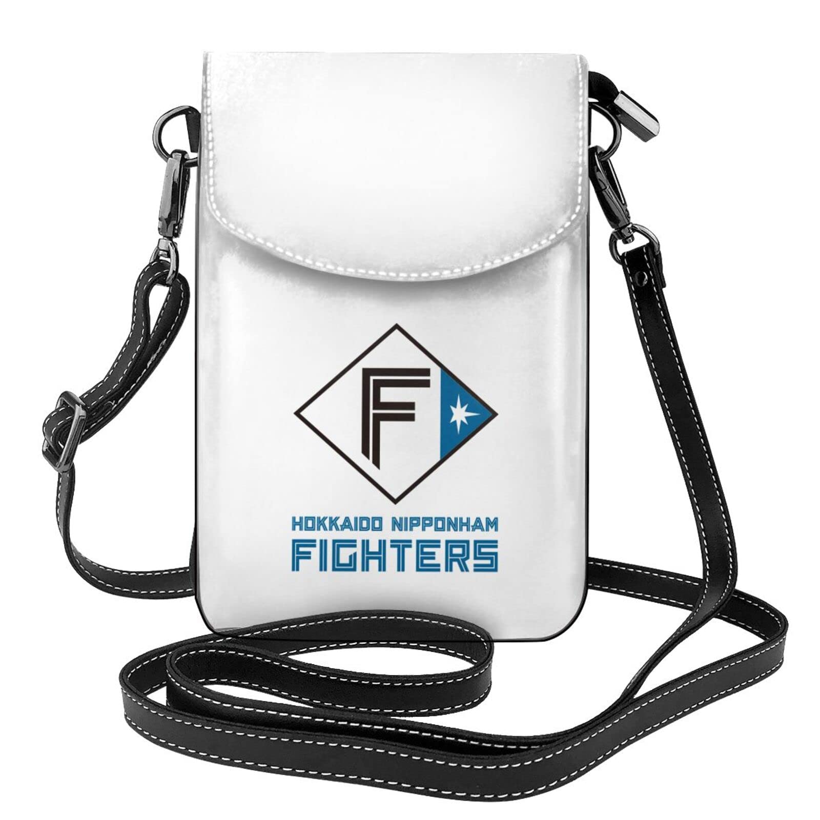 

Hokkaido Fighters Shoulder Smartphone Walking Leather Crossbody Small Item Cell Phone Card Shoulder Bag [paldal] Nippon-Ham Bag, Pouch, Bag, Women s