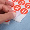 1-50 51-100 Letter Number Sticker Self-Adhesive Waterproof Labels Number Advent Stickers Calendar Number Paper Stickers Decor