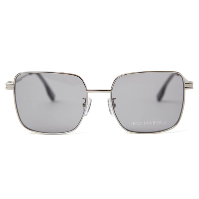 

holy NUMBER 7 [SUNGLASSES] CAPERNAUM_SILVER FRAME BLACK LENS FREE