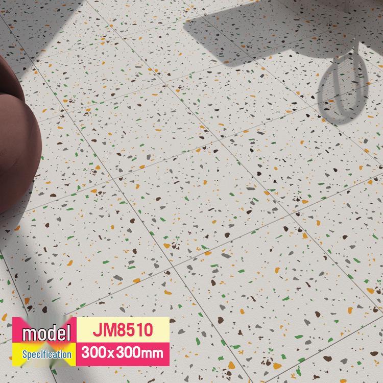 Self-Adhesive PVC Marble Tile Sticker - SPC Stone Plastic Flooring for Home Renovation