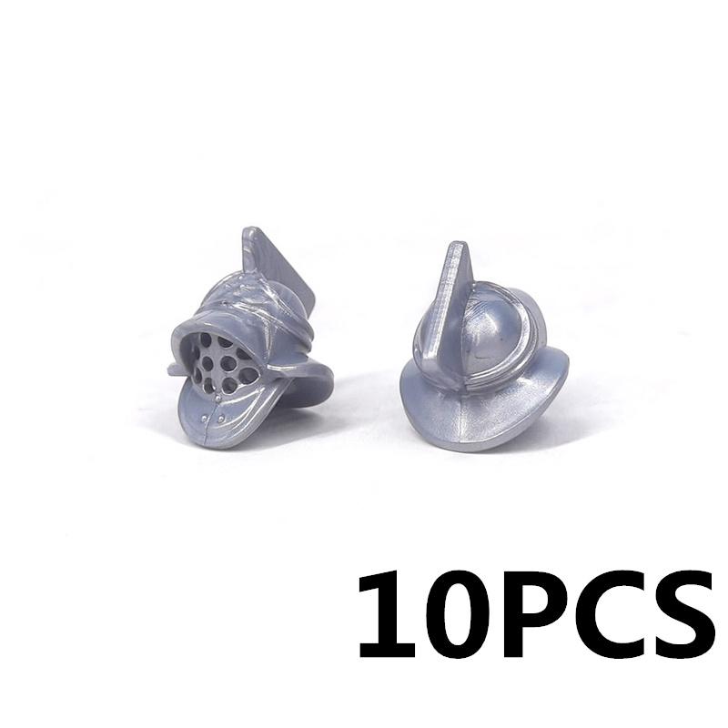 Medieval Military MOC Castle Knight Building Blocks Figures Accessories King Helmet Shield Flags Shoulders Armor Toy Gift N031