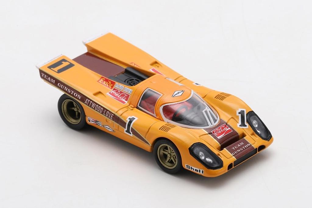 TOYEAST Sparky Scale Porsche 917K 1970 Kyalami 9H Team Gunston Diecast Model Car 1/64