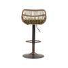 The Modern Bar Stool Set Consists of Two Adjustable Footstools, Suitable for Kitchens and Dining Rooms