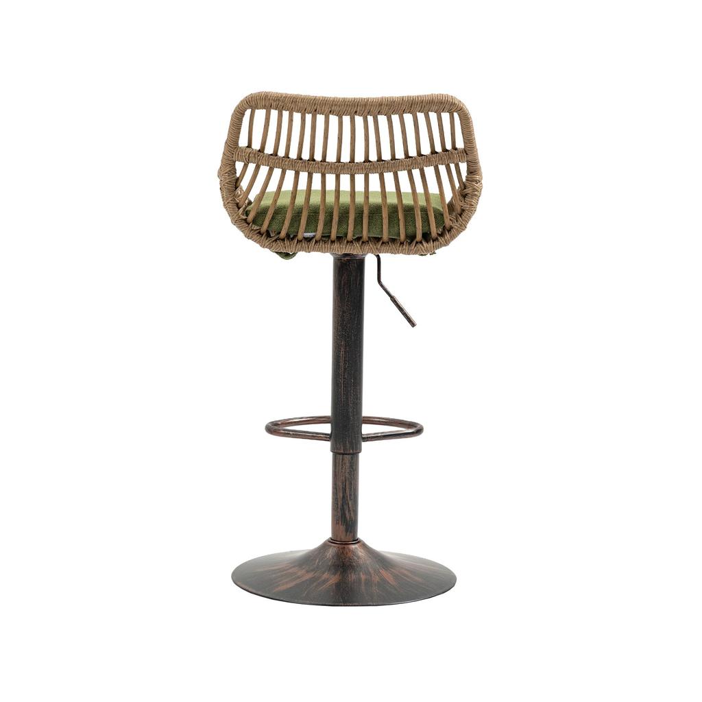 The Modern Bar Stool Set Consists of Two Adjustable Footstools, Suitable for Kitchens and Dining Rooms