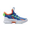 Li Ning Comfortable Versatile Non-Slip Shock Absorbing Wear-Resistant Breathable Rebound Mid-Top Kids Basketball Shoes Kids sneaker YKCQ246-5