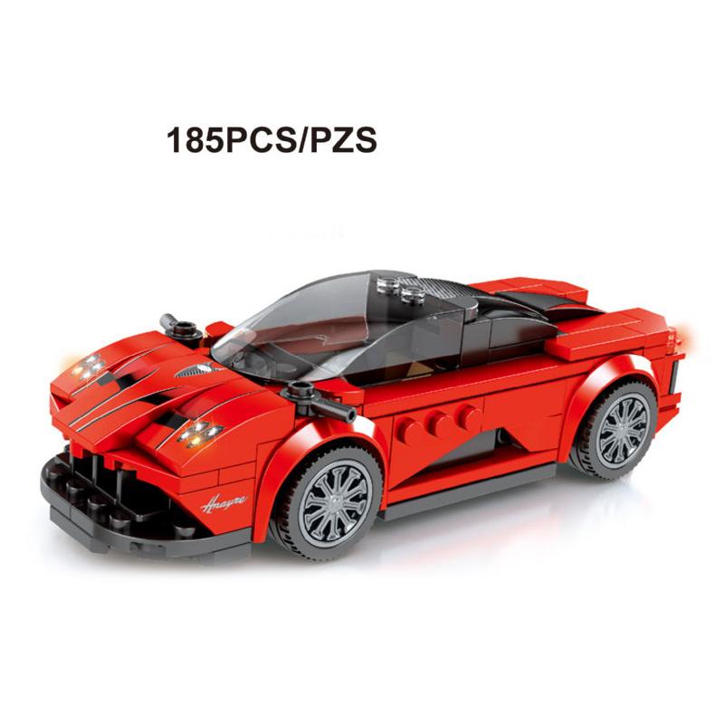 Speed City Racing Car Sports Model Building Blocks Bricks Classic Rally Sports Super Racers Great Vehicles Christmas gift Toys