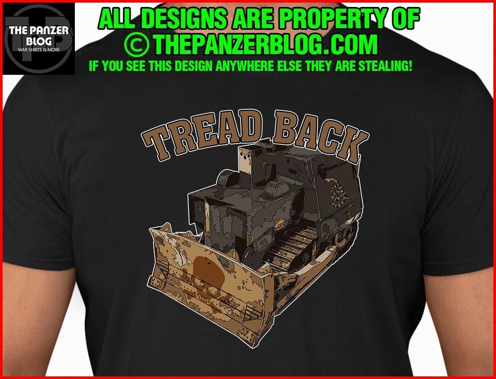 Tread Back Dozer V2 T-Shirt Patriot Gift Unisex T-Shirt S