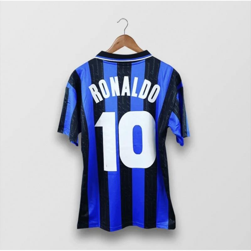 Vintage Jersey Nostalgic Football Jersey Inter Juventus Club Jersey Zidane Pierre Ronaldo Jersey