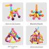 Large Magnetic Stick & Iron Magnet Building Blocks - Educational Toys for Children's Creative Development and Early Learning