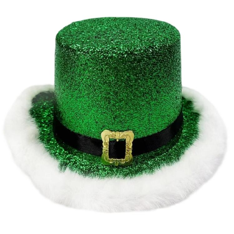 Christmas Party Hat Red Green Santa Clauses Cap Breathable Hats Holiday Costume Accessories For Adults Kids Event