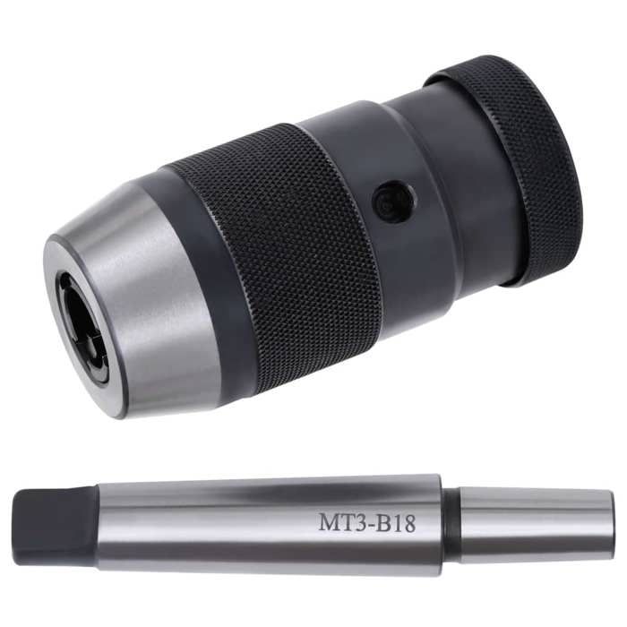 VidaXL Mandrin de perçage MT3-B18 avec plage de serrage de 16 mm 146697