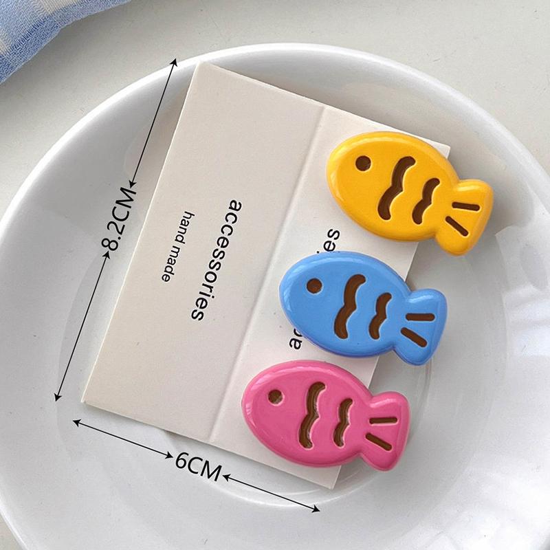 

1 шт./3 шт., заколки для волос, милые заколки для волос с изображением маленькой рыбки для девочек, милые заколки, заколки, головные уборы, аксессуары для волос