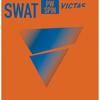 Victas Swat Power Spin Table Tennis Rubber Red 2.0mm Spin Type Soft Rubber