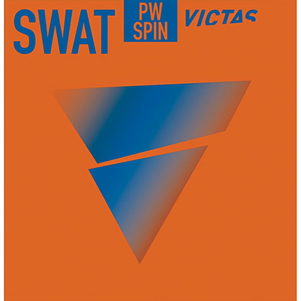 Victas Swat Power Spin Table Tennis Rubber Red 2.0mm Spin Type Soft Rubber