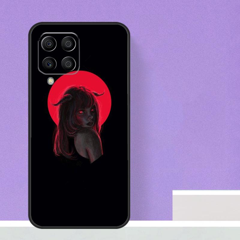 Devil Woman Case For Samsung Galaxy M21 M31 M15 M55 M56 M36 M16 M06 M13 M33 M53 M12 M32 M52 M14 M34 M54