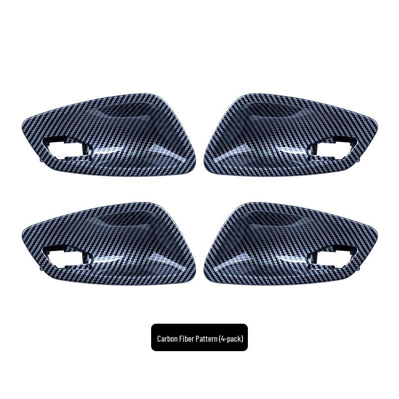 BMW 3 Series E90-E94 Carbon Fiber Door Handle & Bowl Set