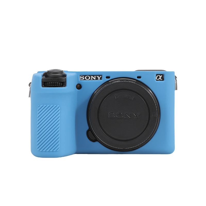 

Silicone Case for Sony A6700 Camera, A6700 Camera Bag, A6700 Camera Protective Case, Soft Shell with Anti-Fall Function небесно-голубой